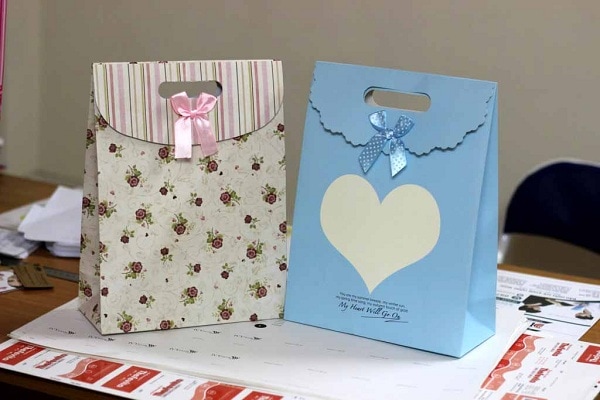 Túi giấy quà tặng - Một số kiểu túi giấy đựng qùa đẹp và lạ