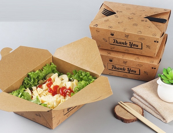 Công dụng của những chiếc hộp giấy cứng đựng thức ăn nhanh